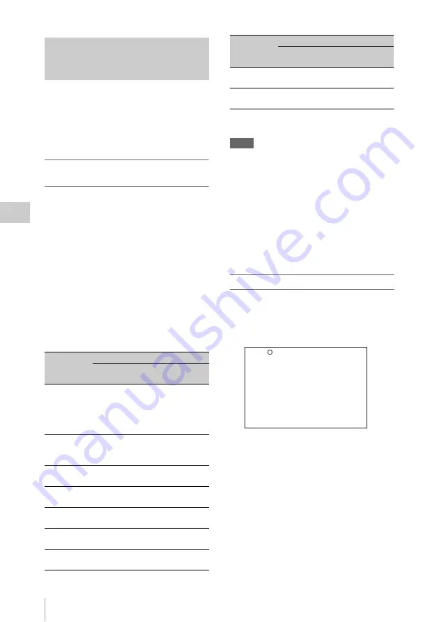 Sony HDW-650 Operation Manual Download Page 68