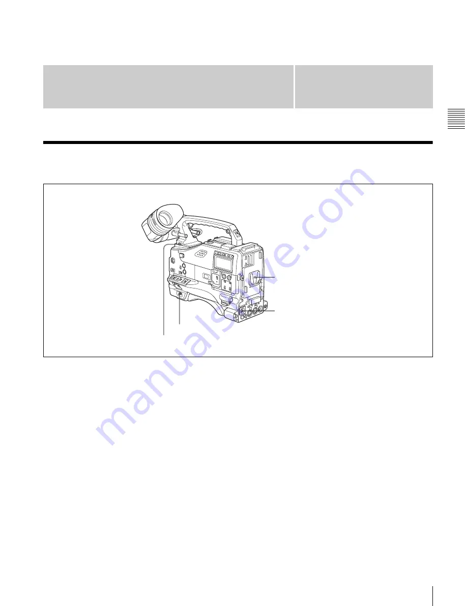 Sony HDW-790 Скачать руководство пользователя страница 17