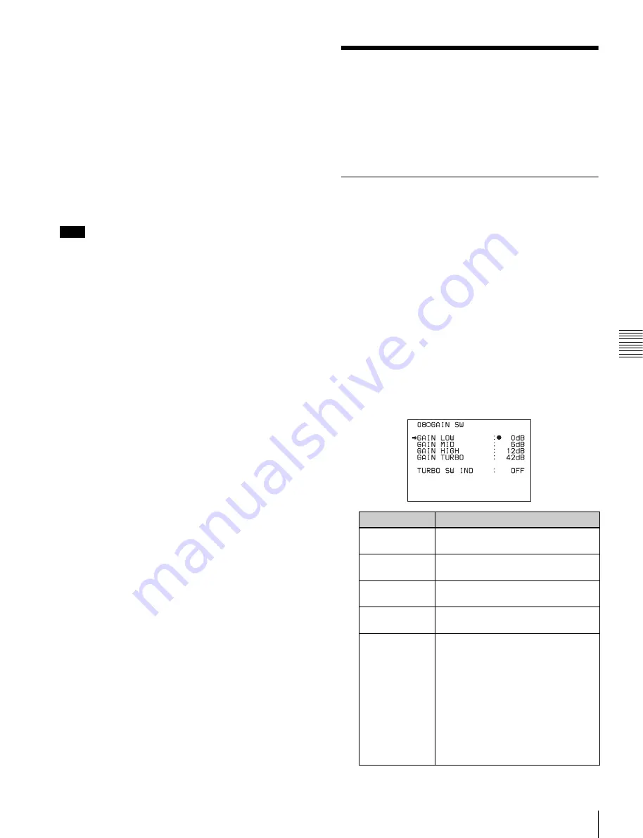 Sony HDW-790 Operation Manual Download Page 93