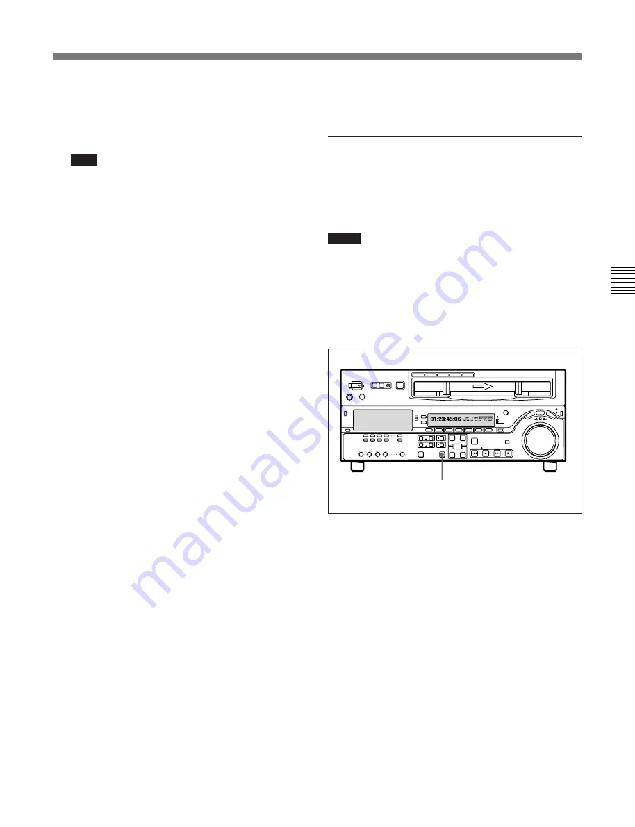 Sony HDW-M2100 Operation Manual Download Page 40