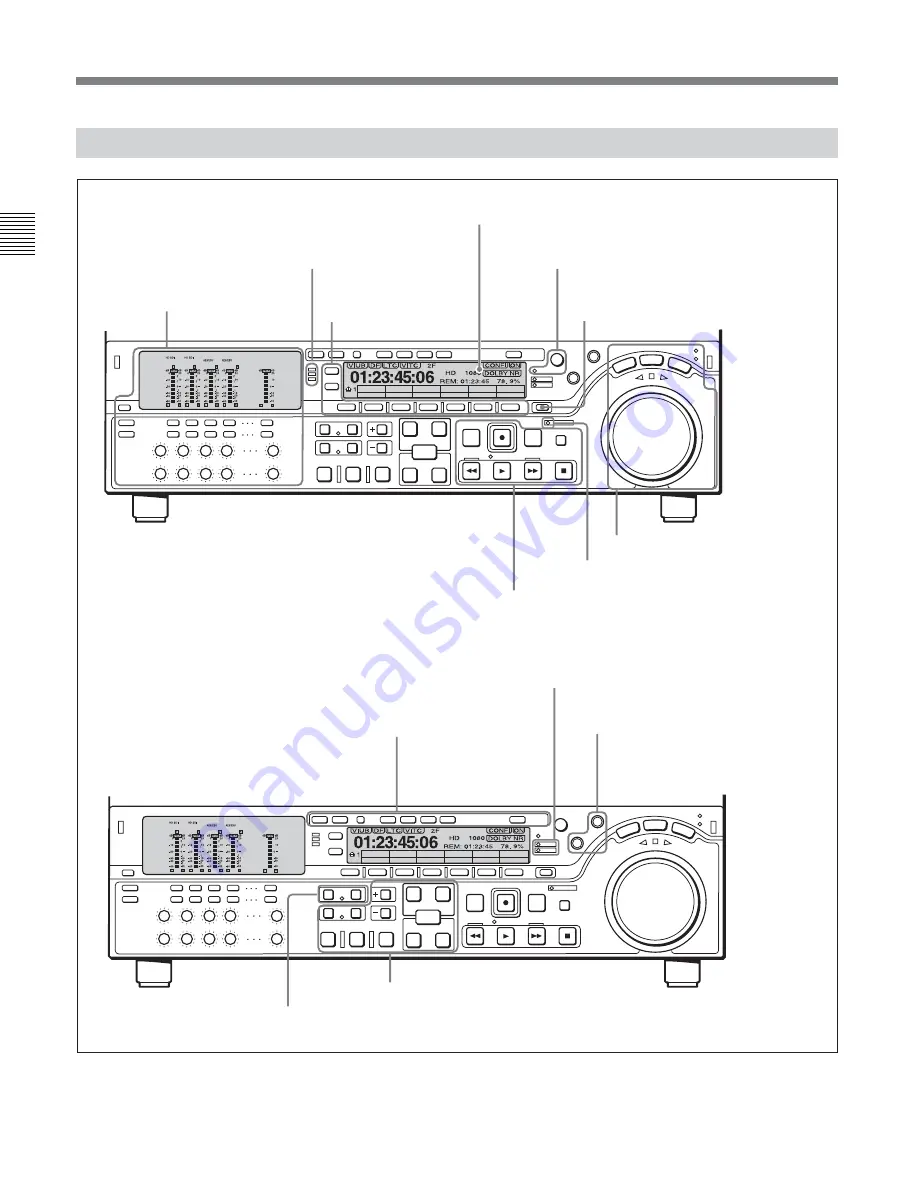 Sony HDW-S2000 Operation Manual Download Page 14