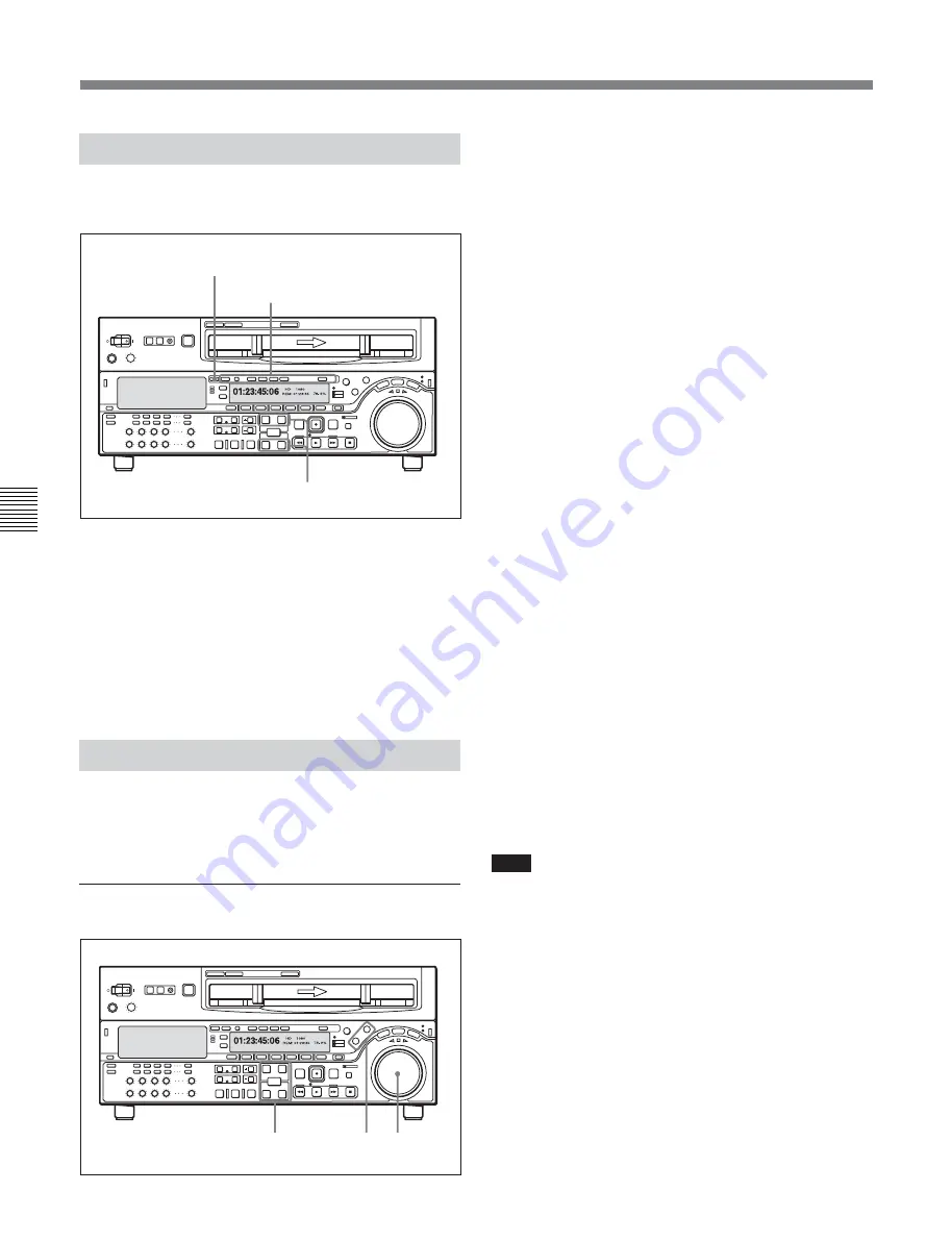 Sony HDW-S2000 Operation Manual Download Page 60