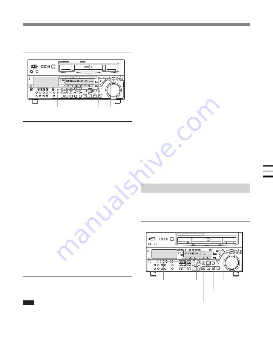 Sony HDW-S2000 Operation Manual Download Page 79