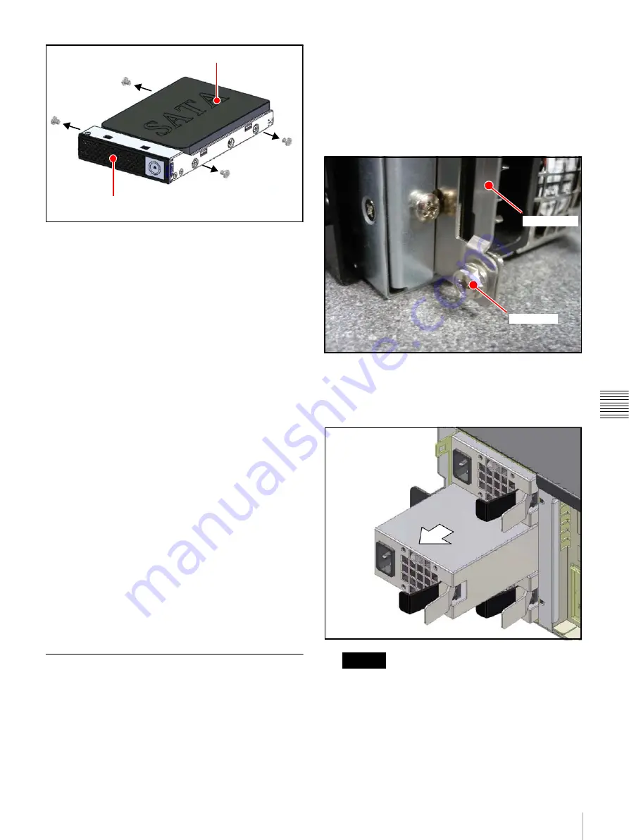 Sony HDXS-C200 Service Manual Download Page 85