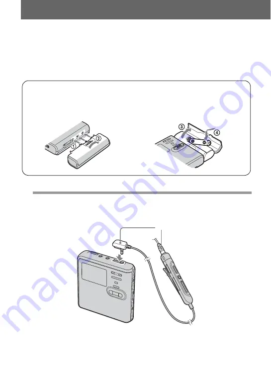 Sony Hi-MD Walkman MZ-RH10 Operating Instructions Manual Download Page 18