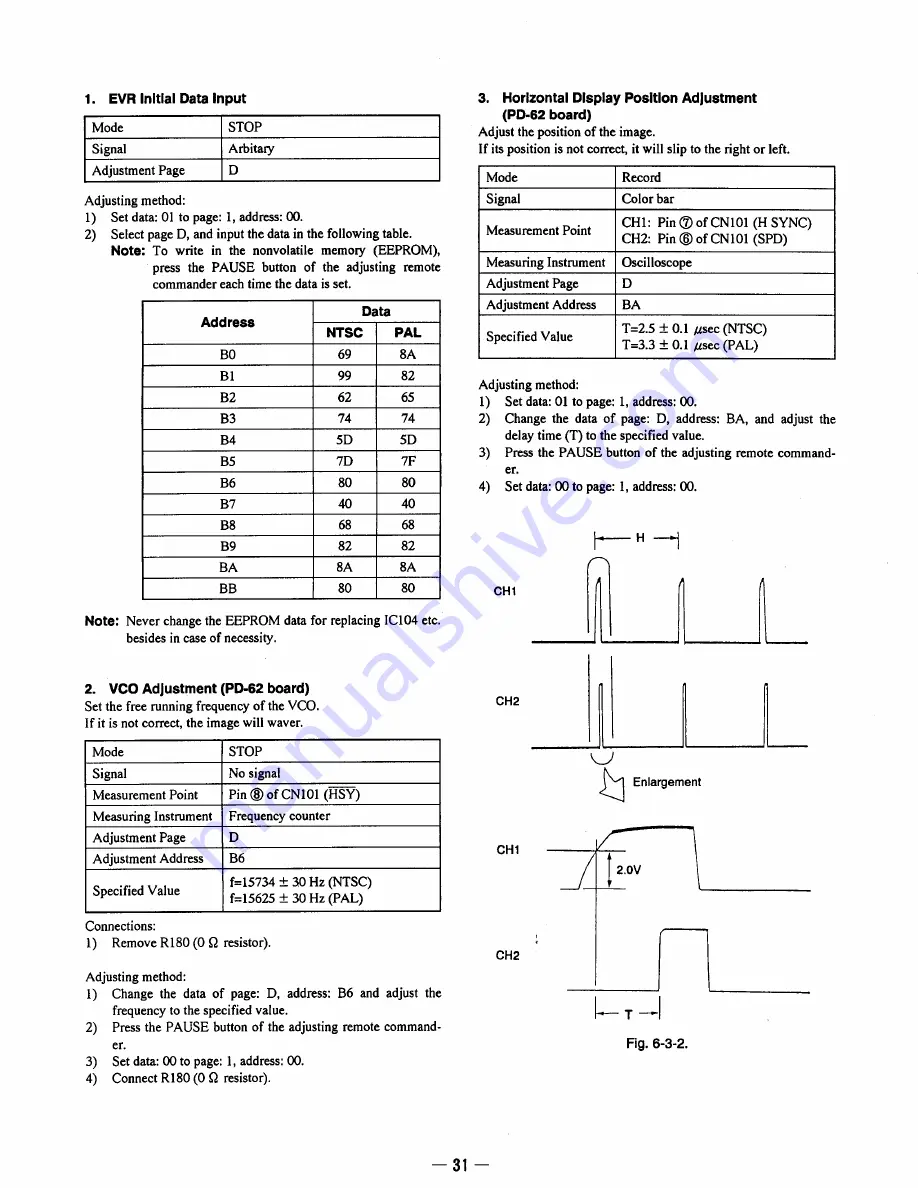 Sony Hi8 CCD-V5000 Service Manual Download Page 10