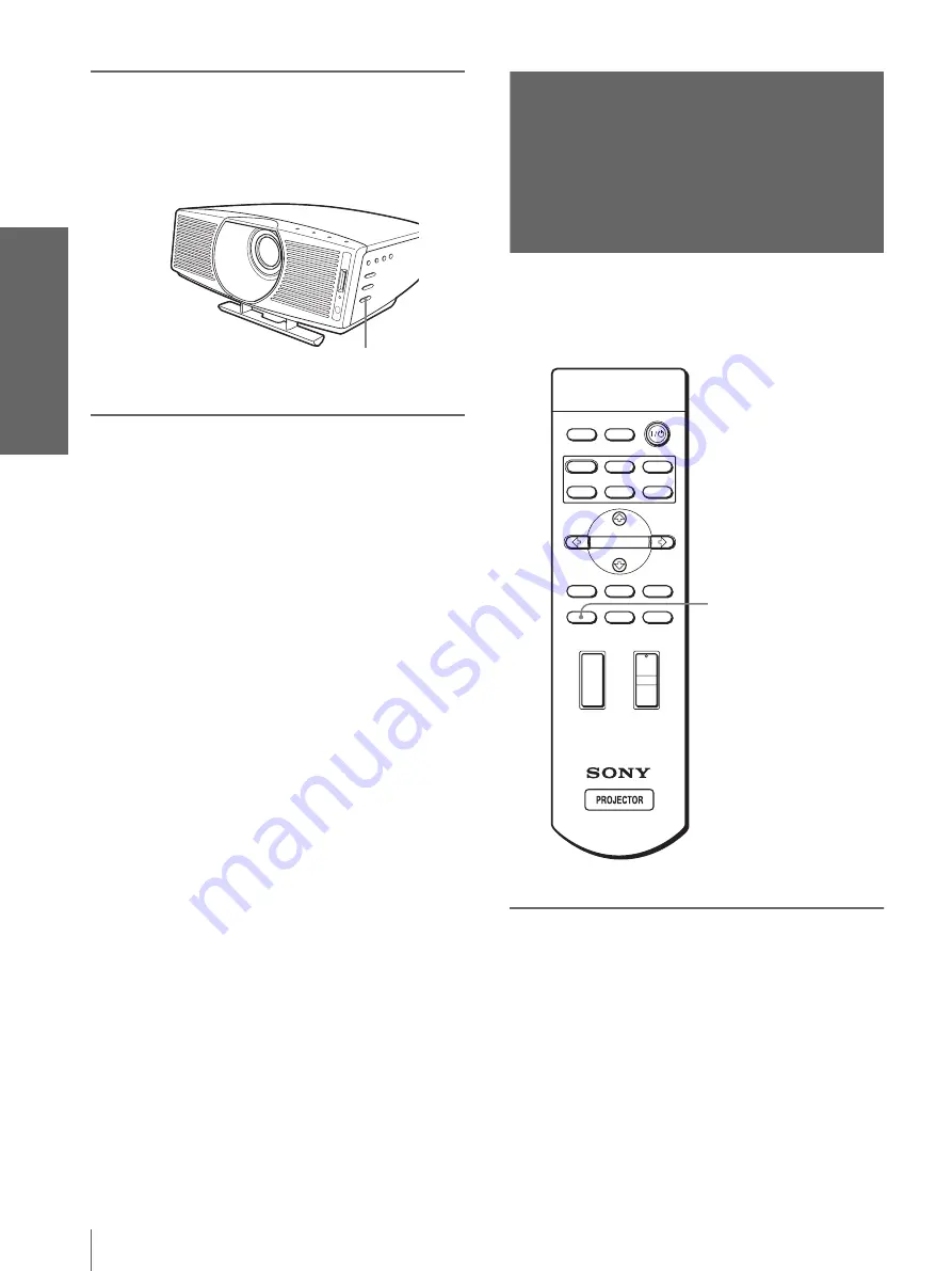 Sony HS10 - VPL WXGA LCD Projector Operating Instructions Manual Download Page 88