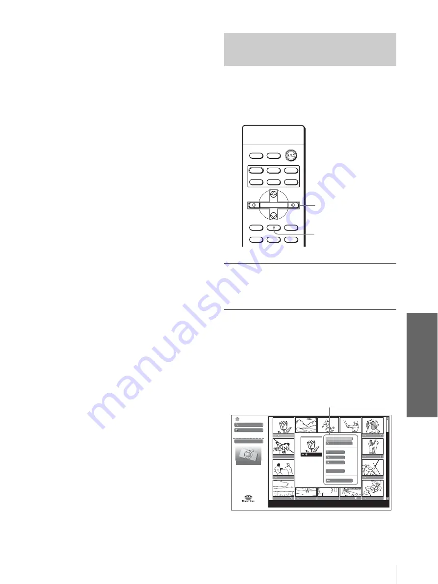 Sony HS10 - VPL WXGA LCD Projector Operating Instructions Manual Download Page 105