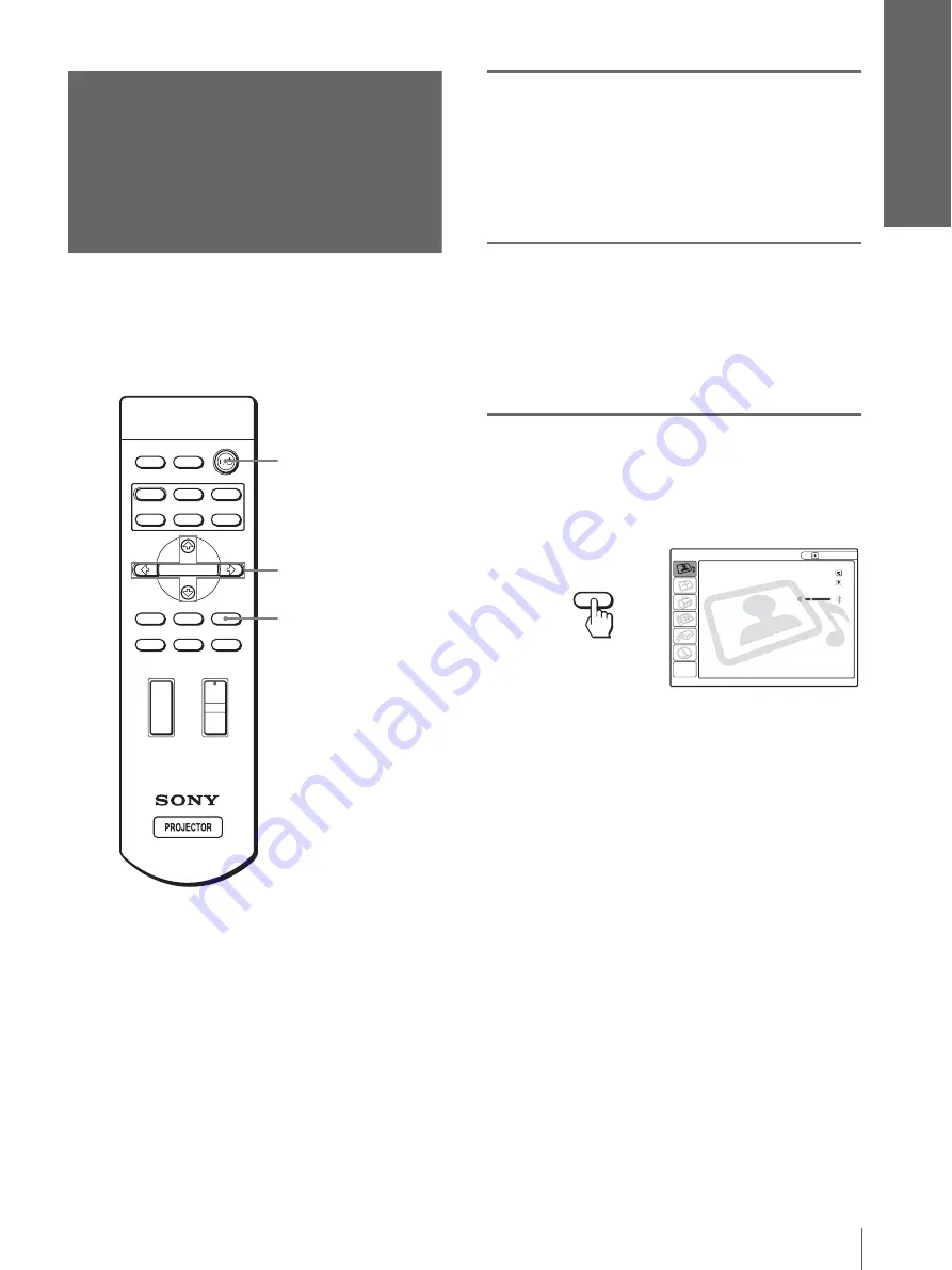 Sony HS10 - VPL WXGA LCD Projector Operating Instructions Manual Download Page 155