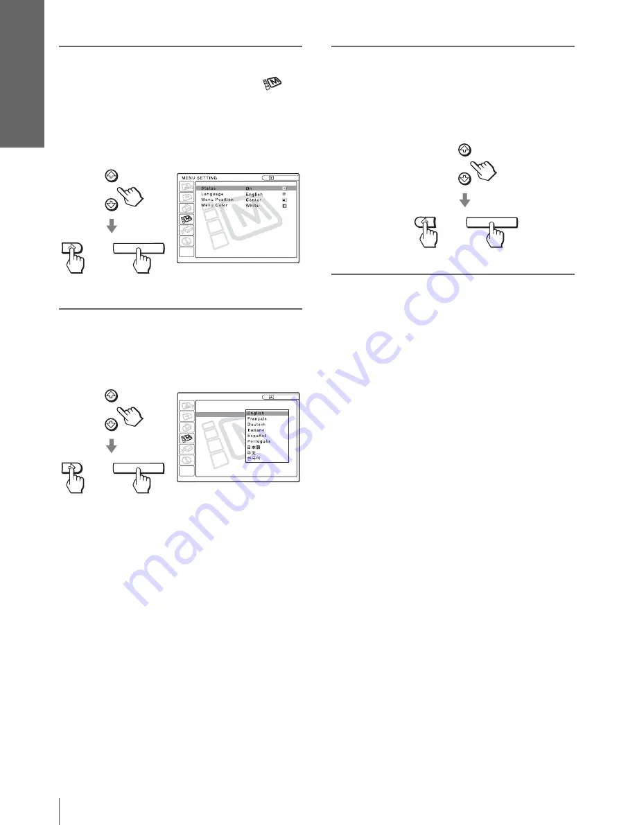 Sony HS10 - VPL WXGA LCD Projector Скачать руководство пользователя страница 156