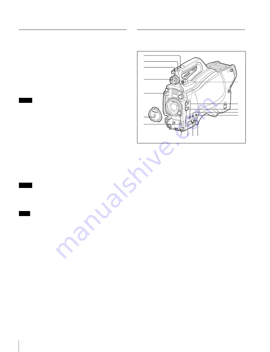 Sony HSC-300 Operation Manual Download Page 8