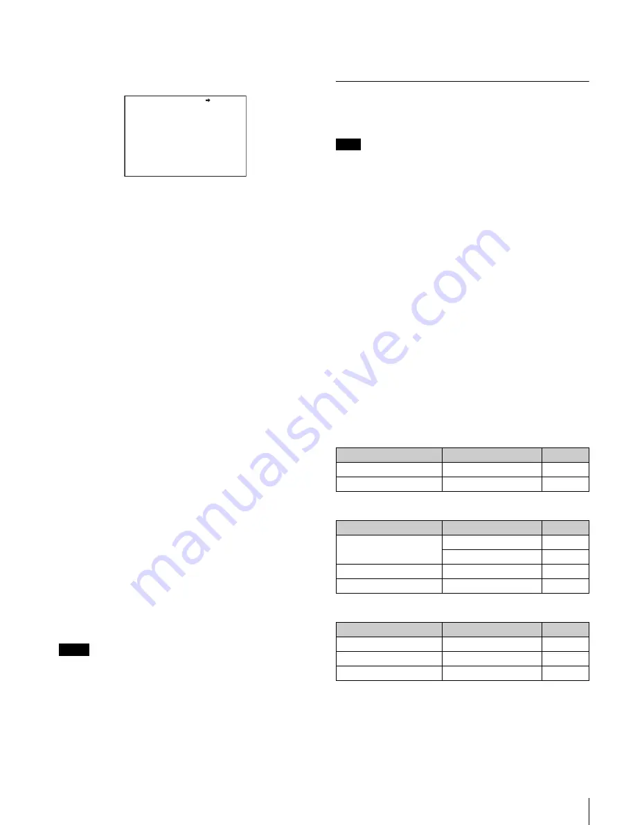 Sony HSC-300 Operation Manual Download Page 21