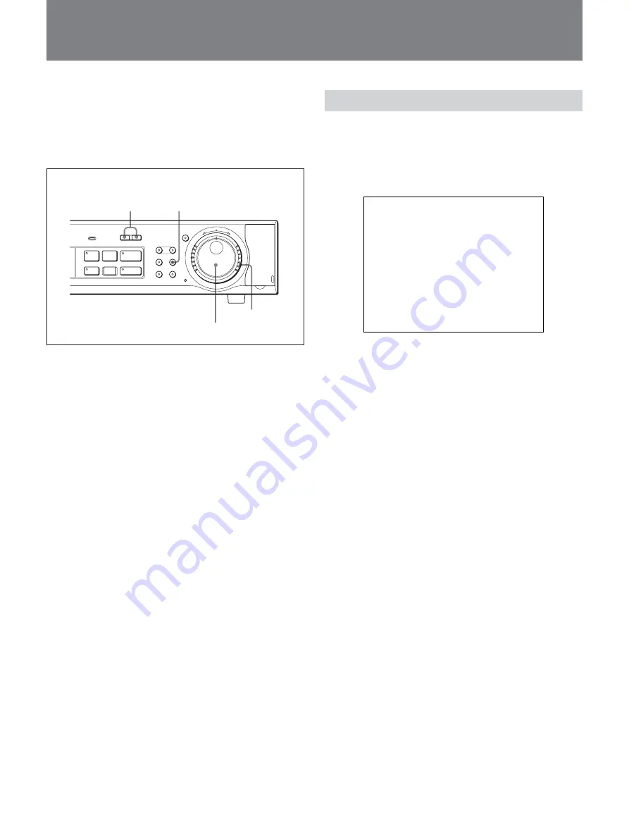 Sony HSR-X206P Operating Instructions Manual Download Page 46