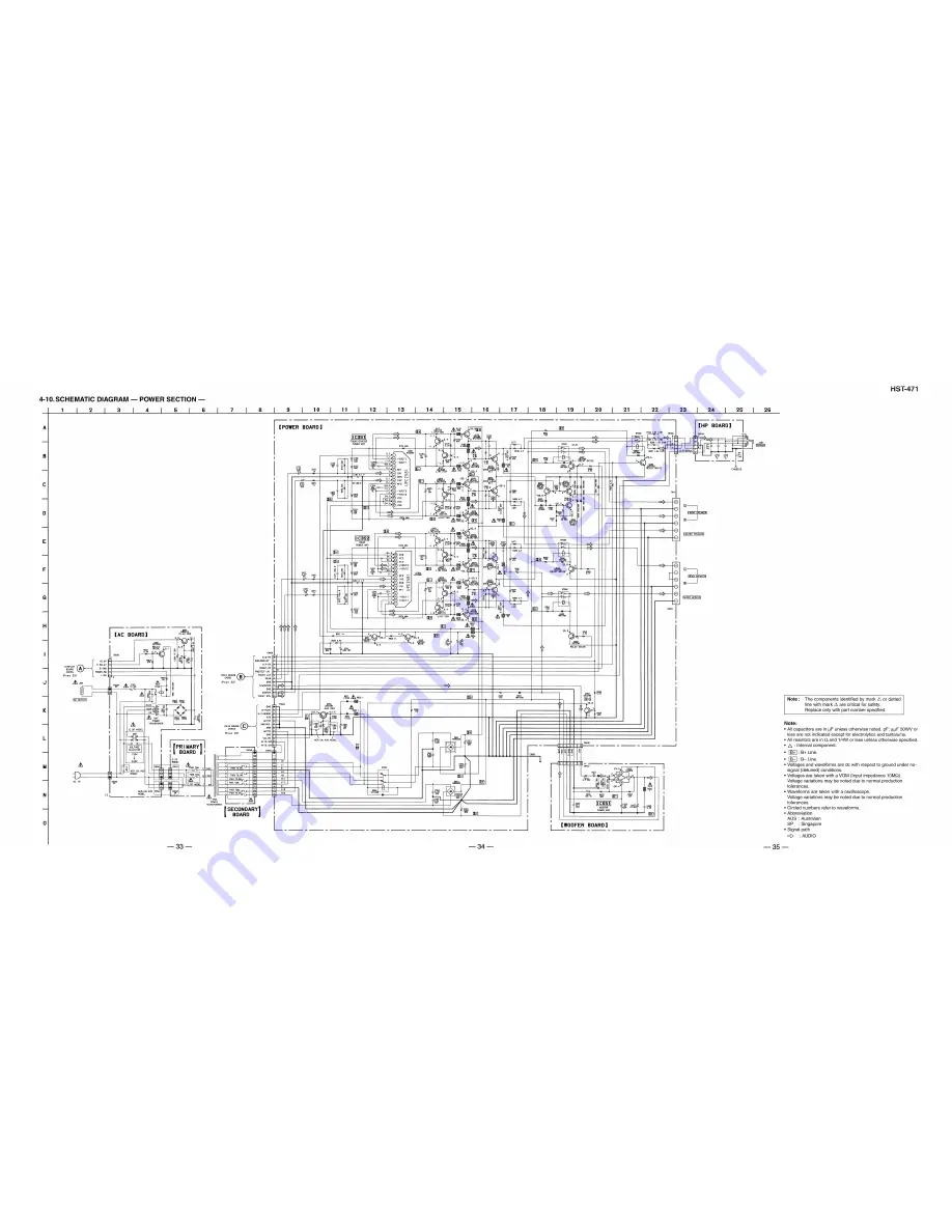 Sony HST-471 Скачать руководство пользователя страница 17