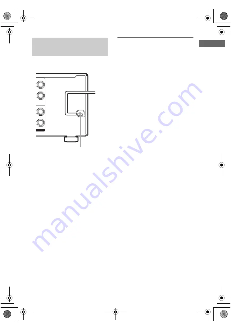 Sony HT-6800DP - Dvd Home Theater Operating Instructions Manual Download Page 17