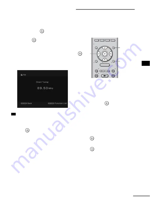 Sony HT-CT500  (HT-CT500) Operating Instructions Manual Download Page 67