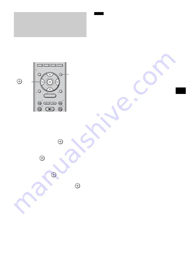 Sony HT-CT500  (HT-CT500) Operating Instructions Manual Download Page 79