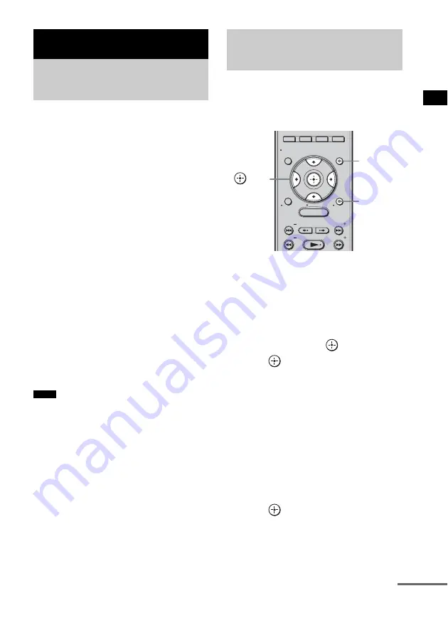 Sony HT-CT500  (HT-CT500) Operating Instructions Manual Download Page 275