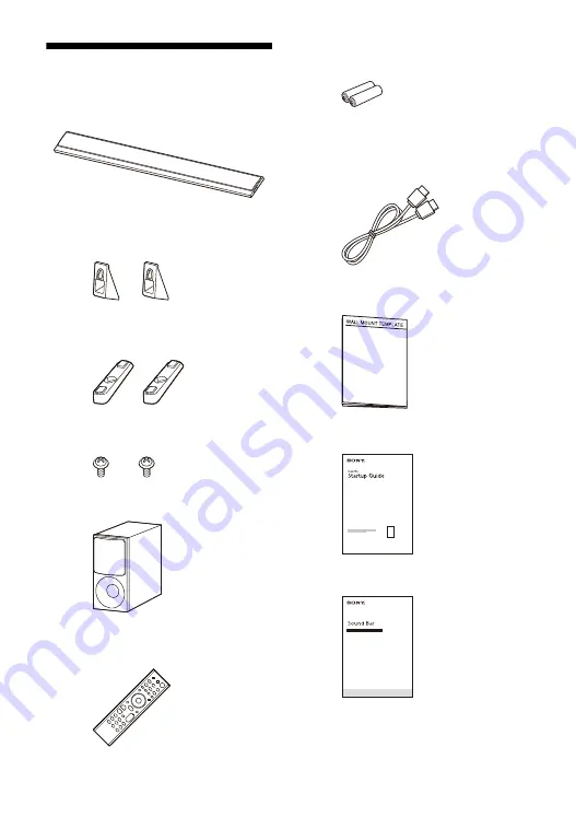 Sony HT-CT800 Operating Instructions Manual Download Page 5