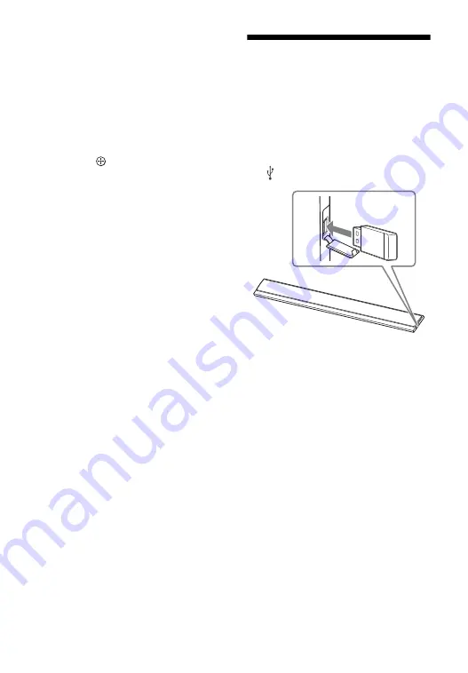 Sony HT-CT800 Operating Instructions Manual Download Page 26