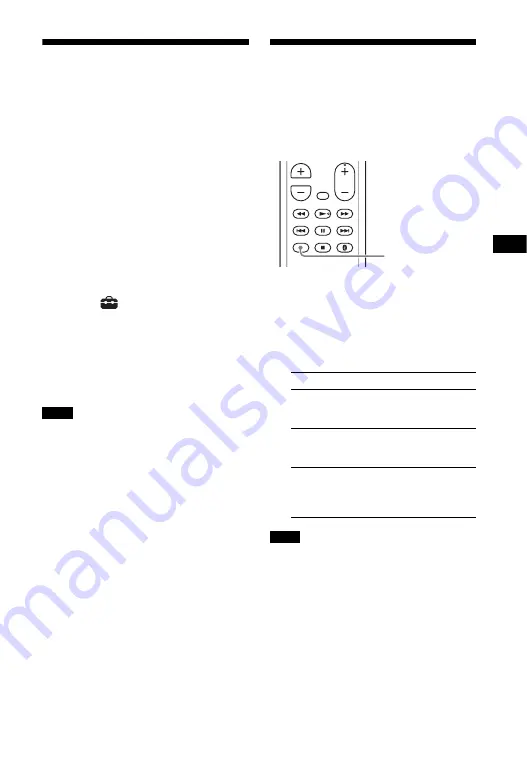 Sony HT-CT800 Operating Instructions Manual Download Page 47