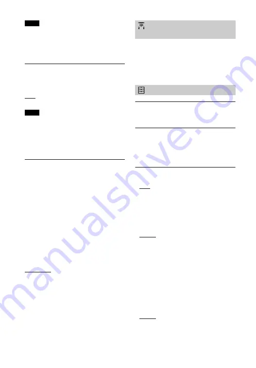 Sony HT-CT800 Operating Instructions Manual Download Page 56