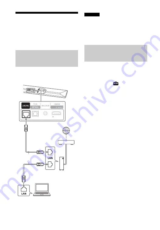 Sony HT-CT800 Operating Instructions Manual Download Page 106