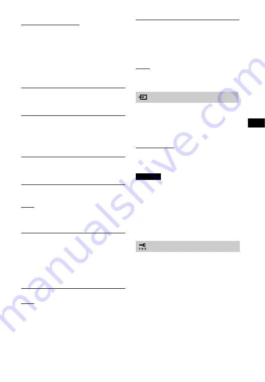 Sony HT-CT800 Operating Instructions Manual Download Page 149