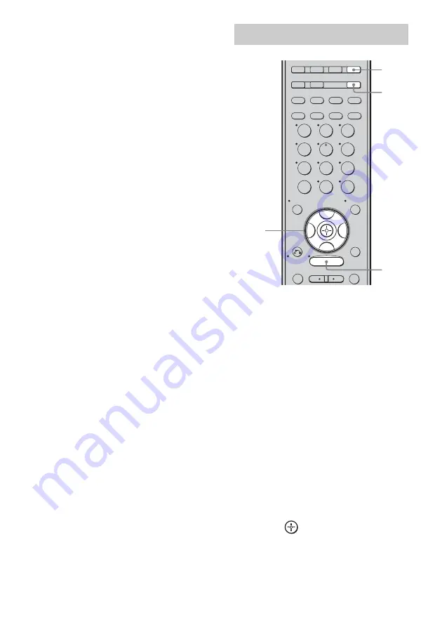 Sony HT-DDW890 Operating Instructions Manual Download Page 58