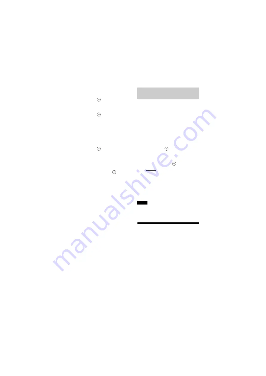 Sony HT-NT3 Operating Instructions Manual Download Page 102