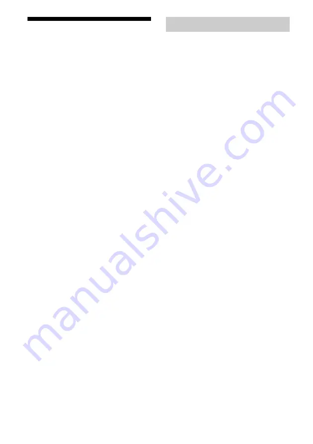 Sony HT-SS380 Operating Instructions Manual Download Page 4