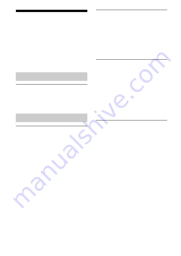 Sony HT-SS380 Operating Instructions Manual Download Page 98