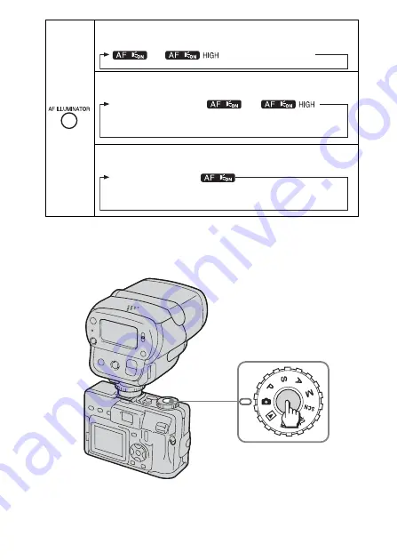 Sony HVL-F32X Operating Instructions / Manual de instrucciones / Mode d’emploi Скачать руководство пользователя страница 73