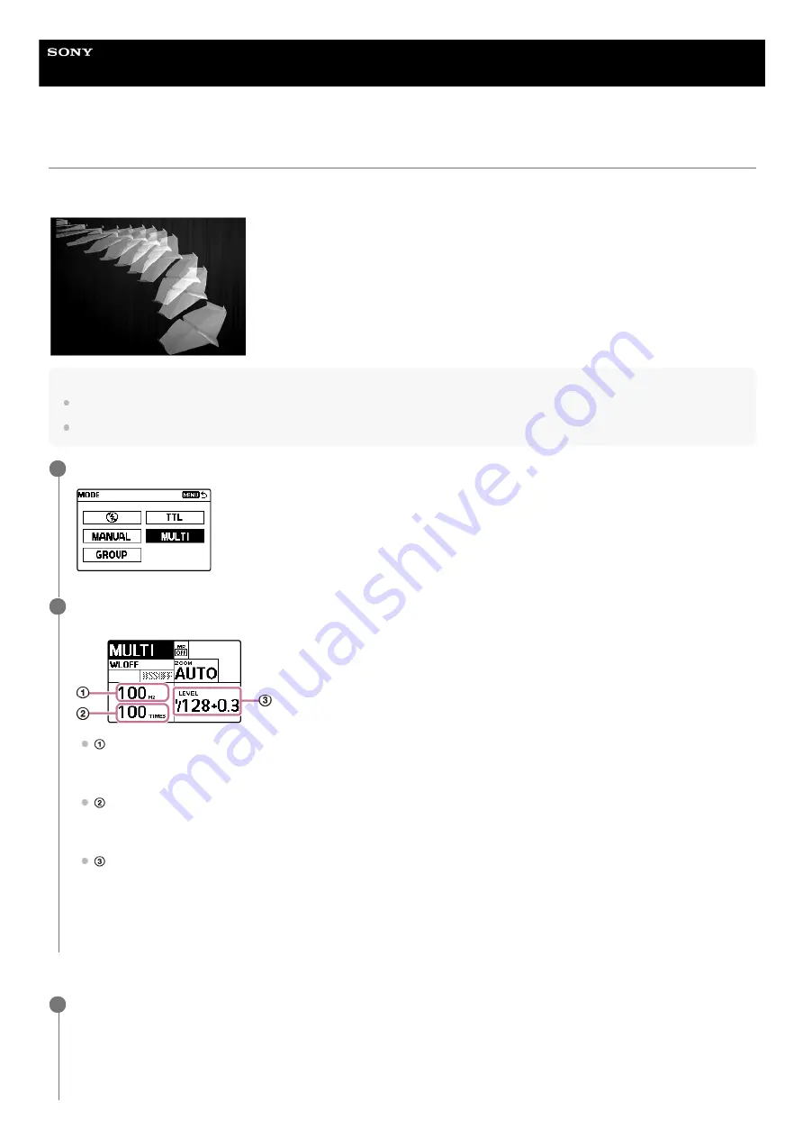 Sony HVL-F46RM Help Manual Download Page 40