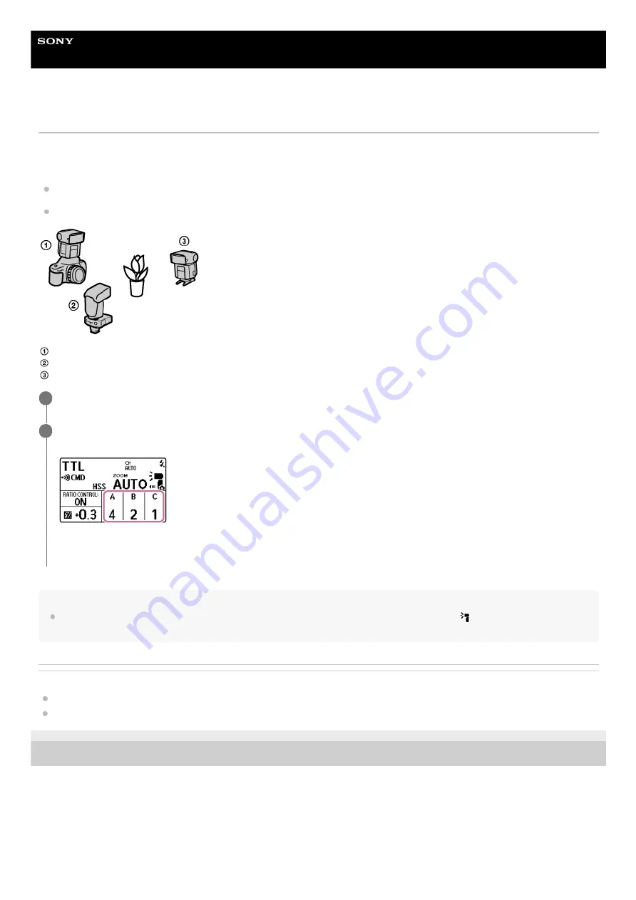 Sony HVL-F46RM Help Manual Download Page 49