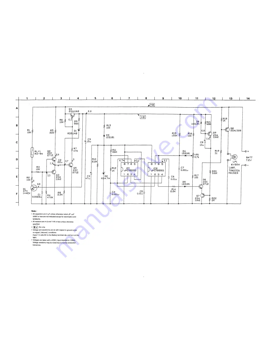 Sony HVL-ML20M Service Manual Download Page 11