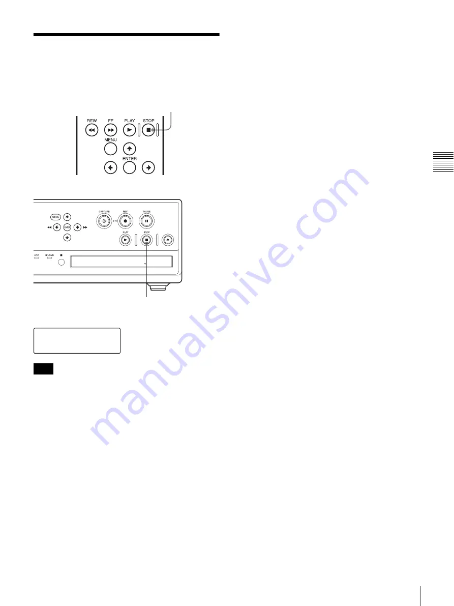 Sony HVO1000MD Скачать руководство пользователя страница 43