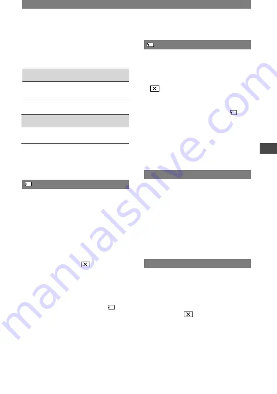 Sony HVR-A1E Operating Manual Download Page 51