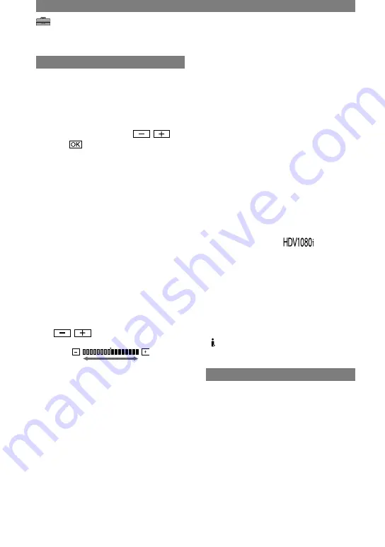 Sony HVR-A1E Operating Manual Download Page 60