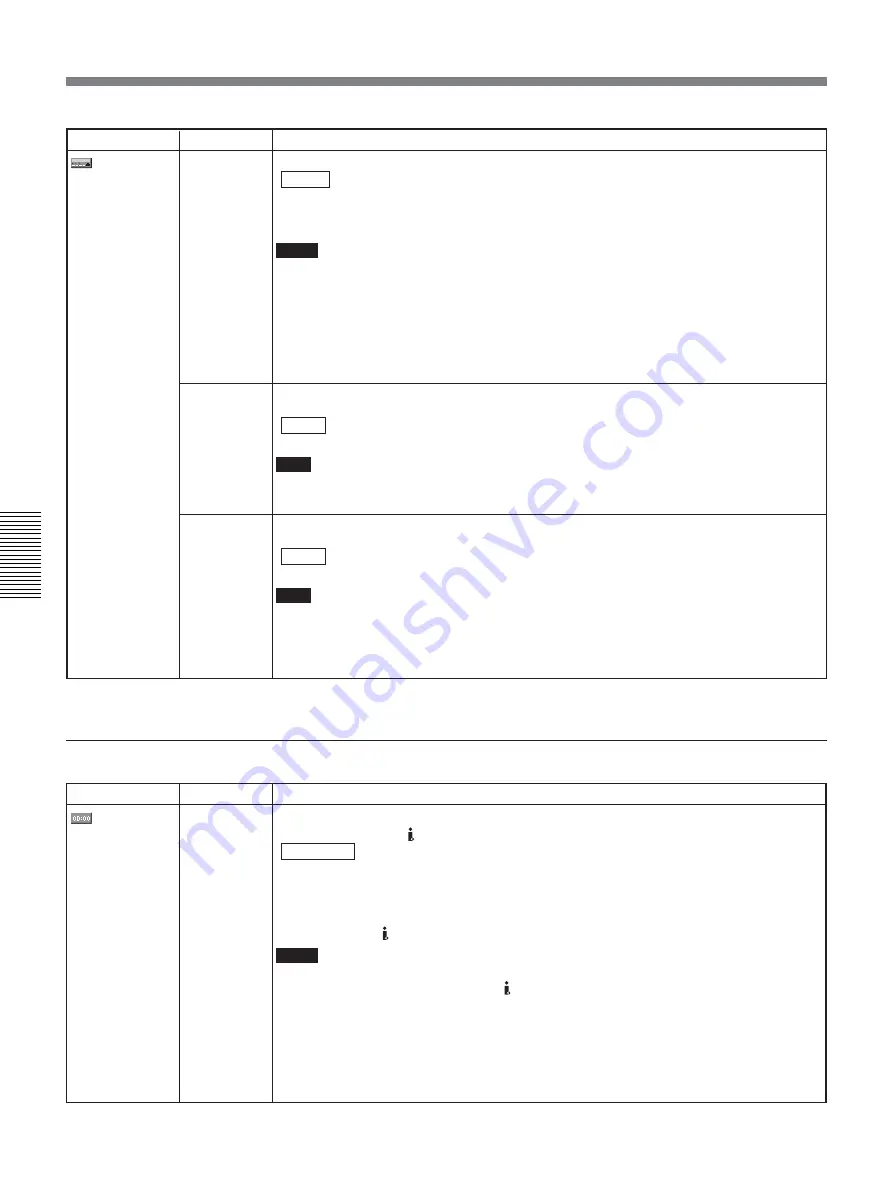 Sony HVR M15U - Professional Video Cassete recorder/player Operating Instructions Manual Download Page 52