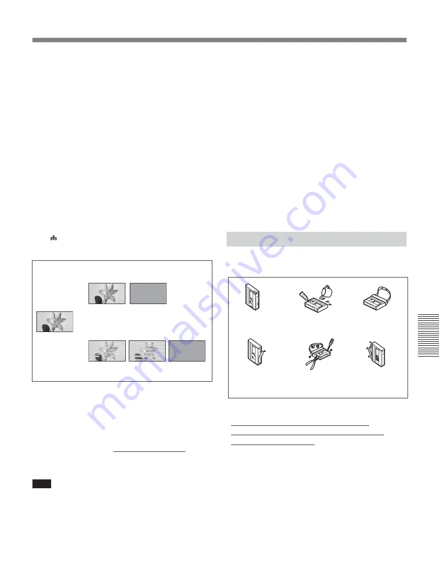 Sony HVR M15U - Professional Video Cassete recorder/player Operating Instructions Manual Download Page 65