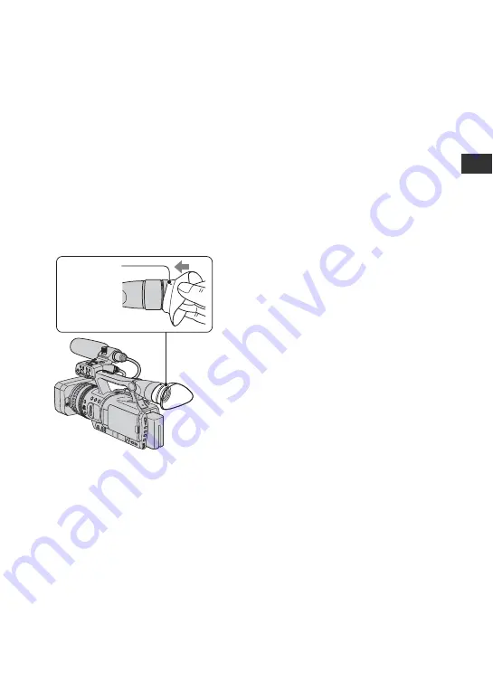 Sony HVR-V1N Operating Manual Download Page 21