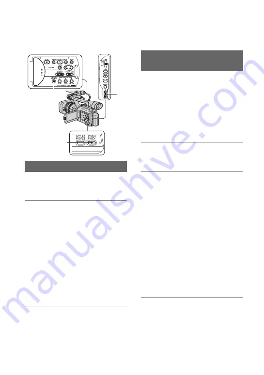 Sony HVR-V1N Operating Manual Download Page 48