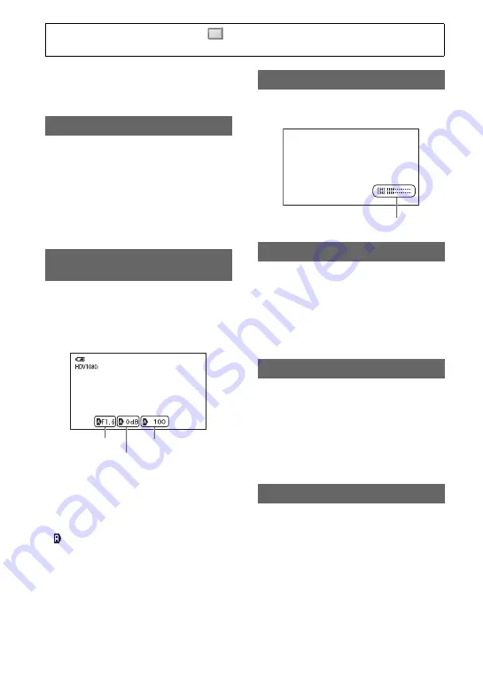 Sony HVR-V1N Operating Manual Download Page 72