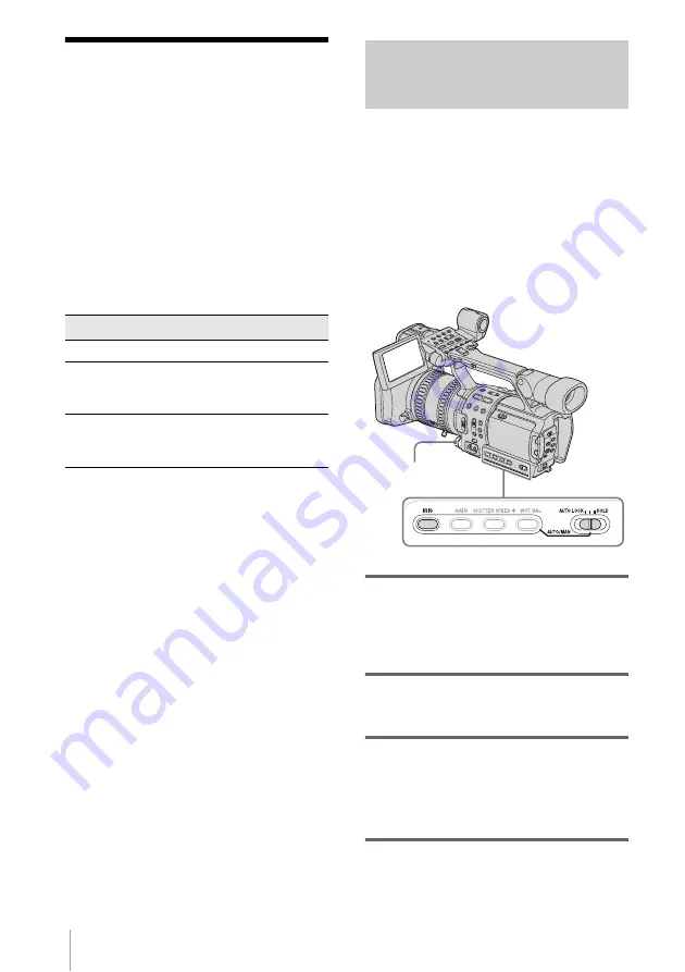 Sony HVR Z1U - Camcorder - 1080i Operating Instructions Manual Download Page 28