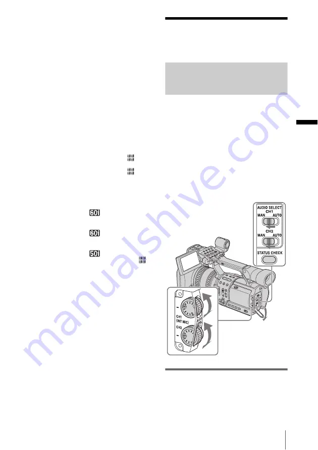 Sony HVR Z1U - Camcorder - 1080i Operating Instructions Manual Download Page 37