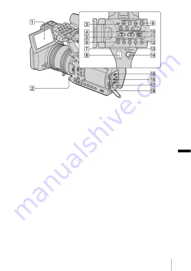 Sony HVR Z1U - Camcorder - 1080i Operating Instructions Manual Download Page 127