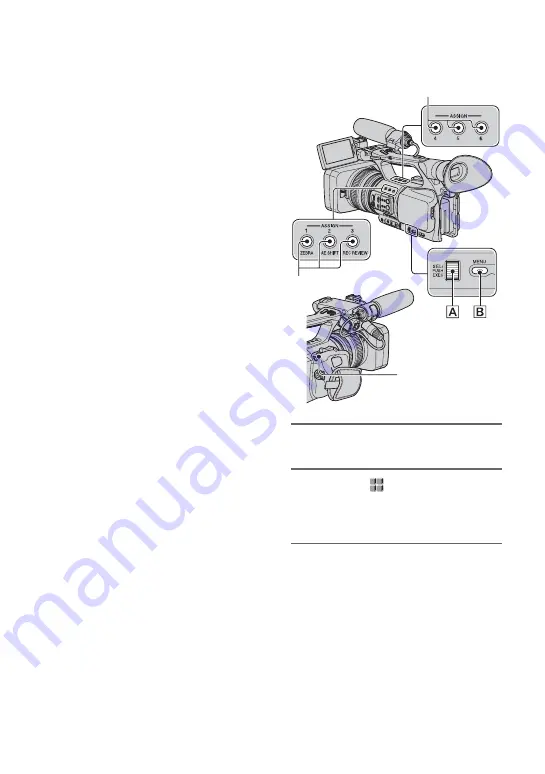 Sony HVR-Z5N Operating Manual Download Page 46