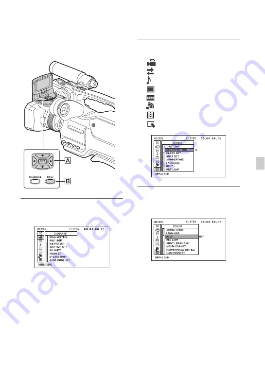 Sony HXR-MC2500 Скачать руководство пользователя страница 61