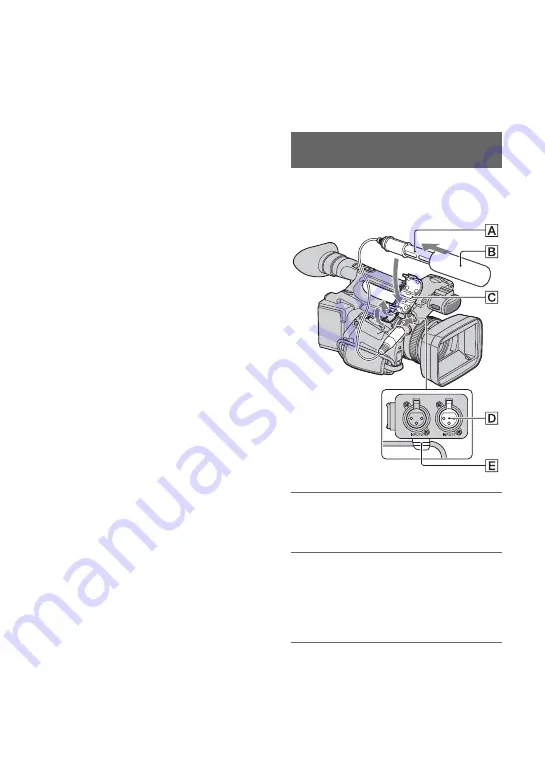 Sony HXR-NX5U Operating Manual Download Page 10